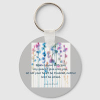 Bible verse comfort in bright watercolors flowers
