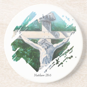 Bible Verse Cross Coasters