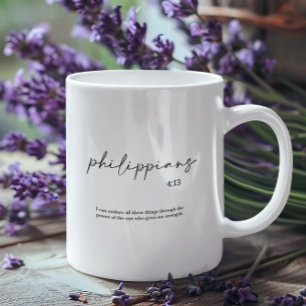 Bible Verse Elegant  Coffee Mug
