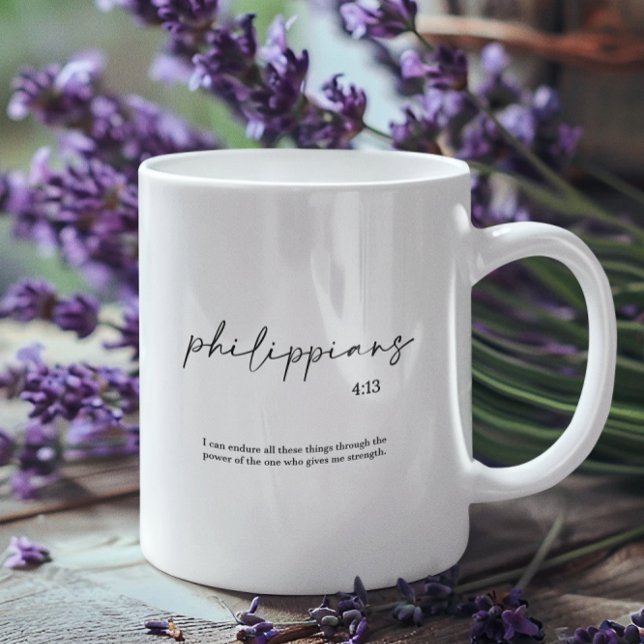 Bible Verse Elegant  Coffee Mug (Creator Uploaded)