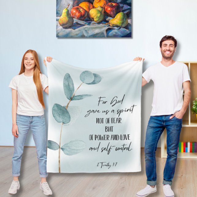 Bible verse  fleece blanket (Creator Uploaded)