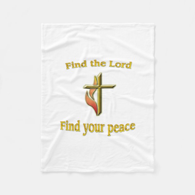 Bible verse fleece blanket (Front)