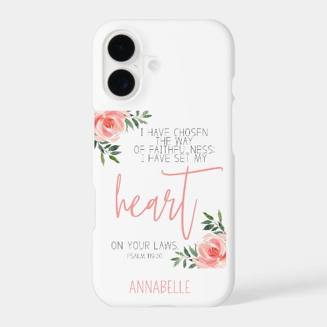 Bible Verse Floral  (Back)