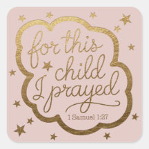 Bible verse from 1 Samuel 1:27