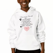 Bible verse Hoody for kids, Christian clothing