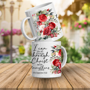 Bible Verse I can Do all Things Coffee Mug