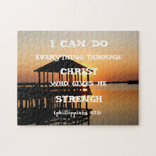 Bible Verse Inspirational Quote Scripture Jigsaw P Puzzle