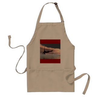 Bible Verse Isaiah 40: 28-31 with Eagle Standard Apron