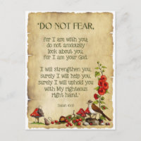 Bible Verse, Isaiah 41:10, Do Not Fear, Nature Art
