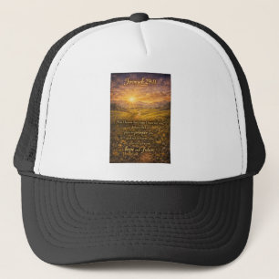 Bible Verse Jeremiah 29:11 Christian Trucker Hat