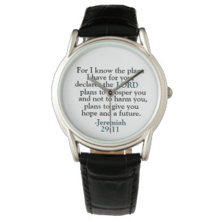 Bible Verse Jeremiah 29:11 Watch