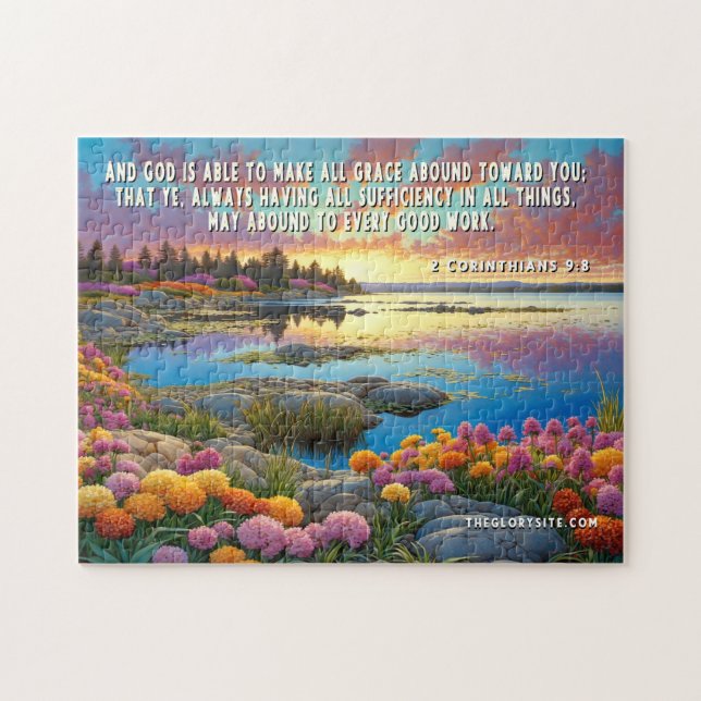 Bible Verse Jigsaw Puzzle (Horizontal)