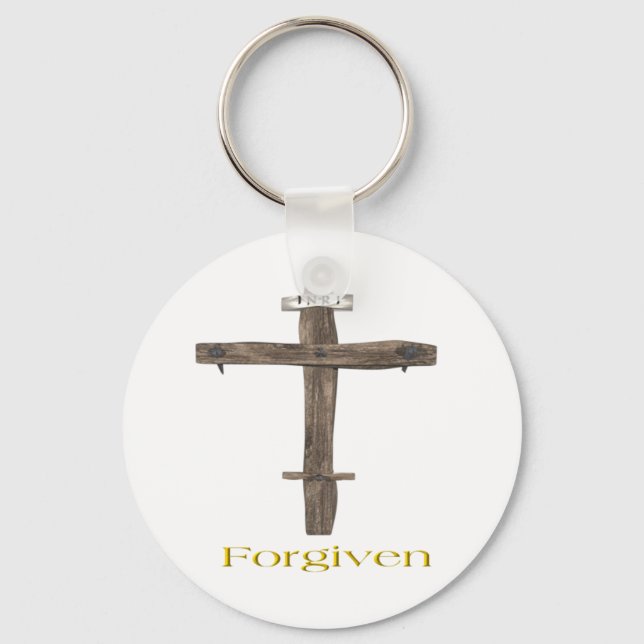 Bible verse John 3:16 Key Ring (Front)