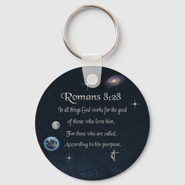 Bible verse key ring (Front)