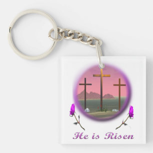 Bible verse key ring