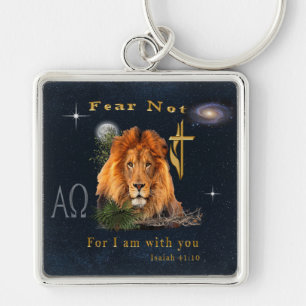 Bible verse key ring