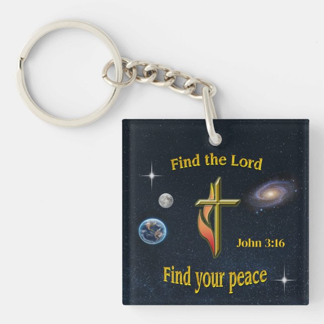 Bible verse key ring (Front)