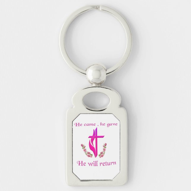 Bible verse key ring (Front)