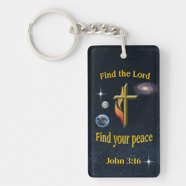 Bible verse key ring (Front)
