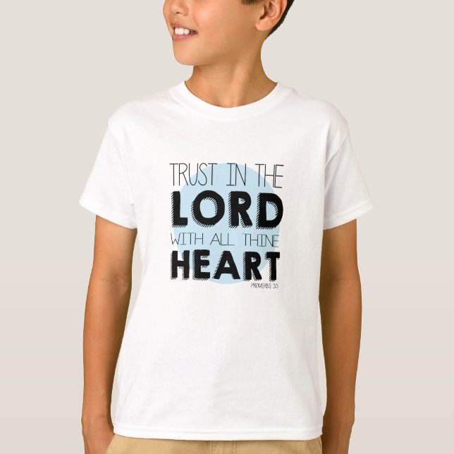 Bible Verse Kids Christian Shirt (Front)