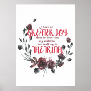 Bible Verse Mothers Day Inspirational Quote  Poster