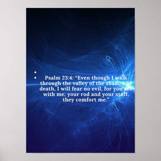 Bible verse motivation  poster (Front)