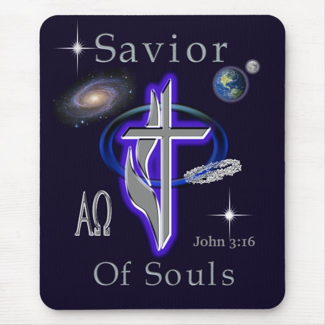 Bible Verse Mouse Pad (Front)