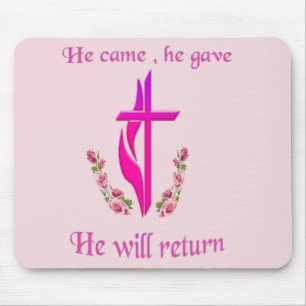 Bible verse mouse pad