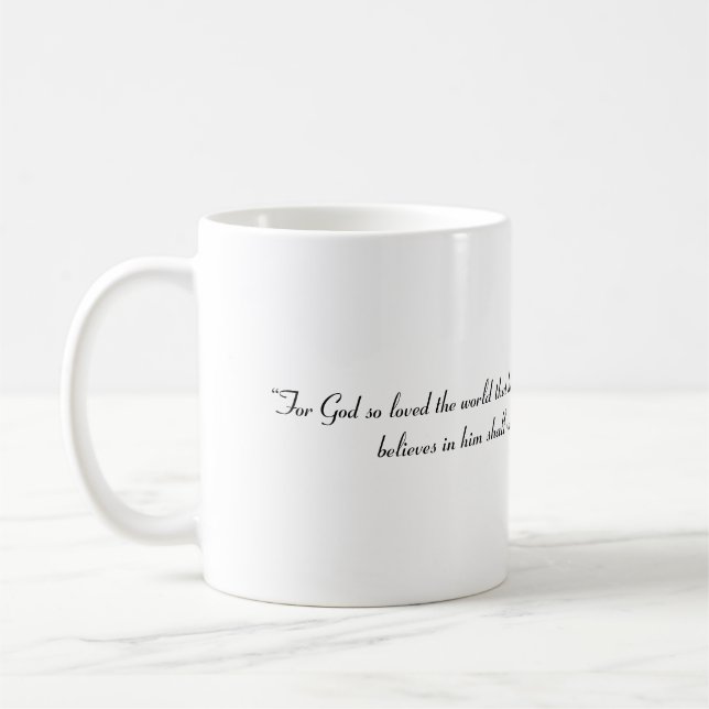 Bible Verse Mug (Left)