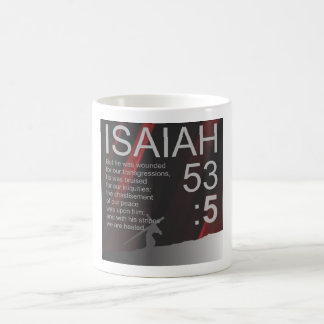 Bible Verse Mug Day 5, ISAIAH 53:5