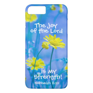 Bible Verse Nehemiah The Joy of the Lord Case-Mate iPhone Case