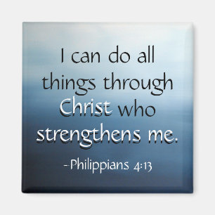 Bible Verse Ocean Air Magnet
