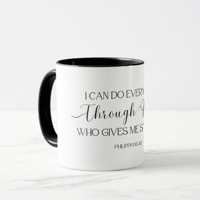 Bible Verse on Mug (Front Left)