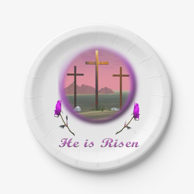 Bible verse paper plate (Front)