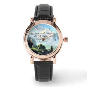 Bible verse, Phil 4:13, I can do all things... Wat Watch