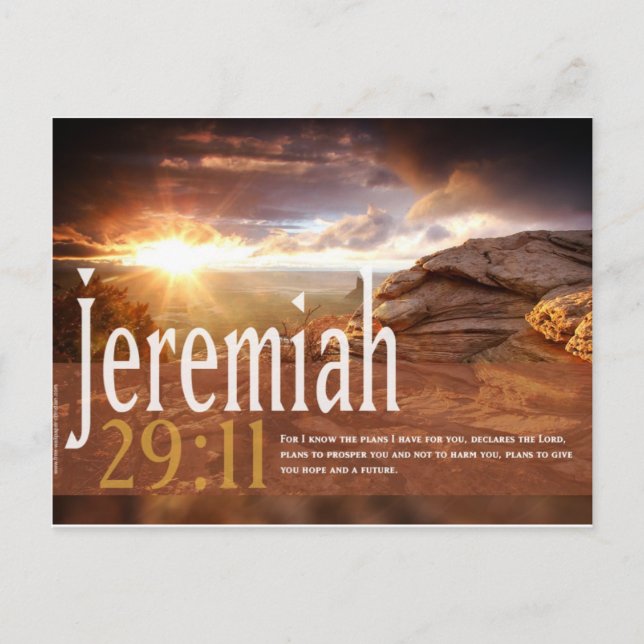Bible Verse Postcard (Front)
