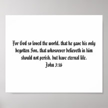 Bible Verse Poster Print Template To Personalise