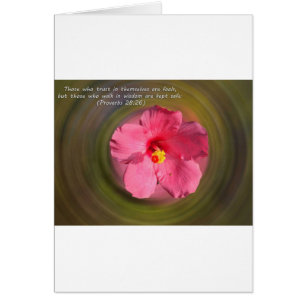 Bible Verse Proverbs 28:26