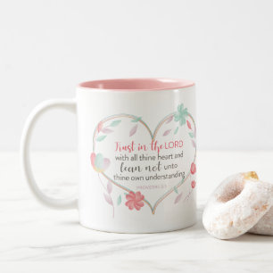 Bible Verse Proverbs 3:5 Mug