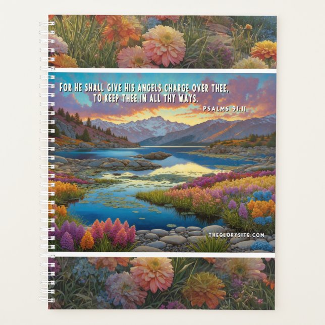 Bible Verse Psalms Planner (Front)