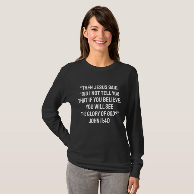 BIBLE VERSE QUOTES T-Shirt (Front Full)