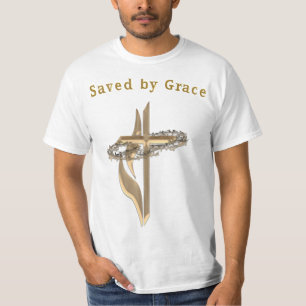 Bible Verse saved by Grace T-Shirt