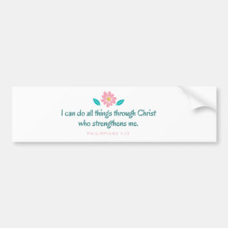 Bible Verse Scripture Bumper Sticker