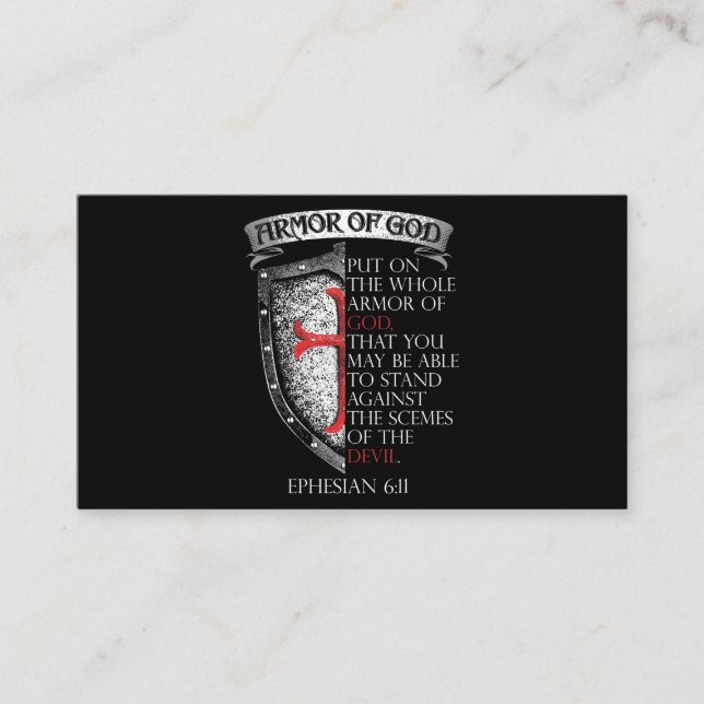 Bible Verse T is perfect Christian catholic bible  Business Card (Front)