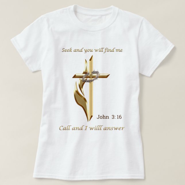 Bible verse T-Shirt (Design Front)