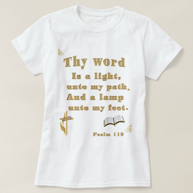 Bible verse T-Shirt (Design Front)