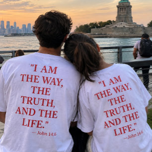 Bible verse T-Shirt John 14:6