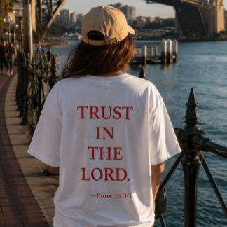 Bible verse T-Shirt Proverbs 3:5