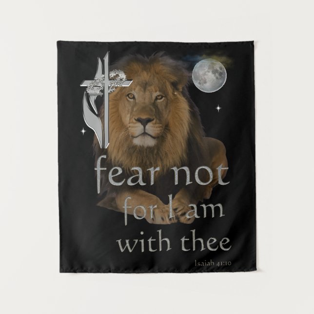Bible verse tapestry (Front)
