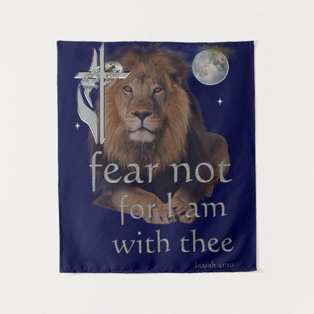 Bible verse tapestry (Front)